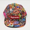 Supreme AOI Embroidered Camp Cap Flames