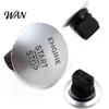 Engraved Characters Start Button Engine Stop Switch for Mercedes Benz, Car Push Easy Install Starter Switch, Button, Replacement Accessory OEM Style