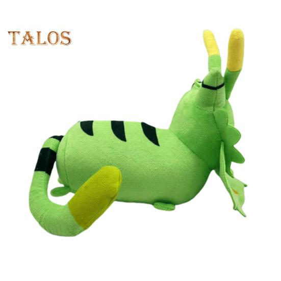 Peluche Gatto Pelo Alieno Gatto Peluche Ripieno Bambola Giocattolo Gatto Verde Gioco Cosplay Figura per Amici Bambini Fan Regalo
