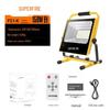 SupFire Portable Rechargeable LED Floodlight