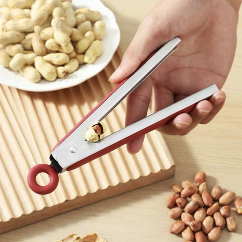 Nut Opener Nut Sheller Cracker Tool High Hardness Stainless Steel Nutcracker For Kitchen Home Party Travel Restaurant Outdoor