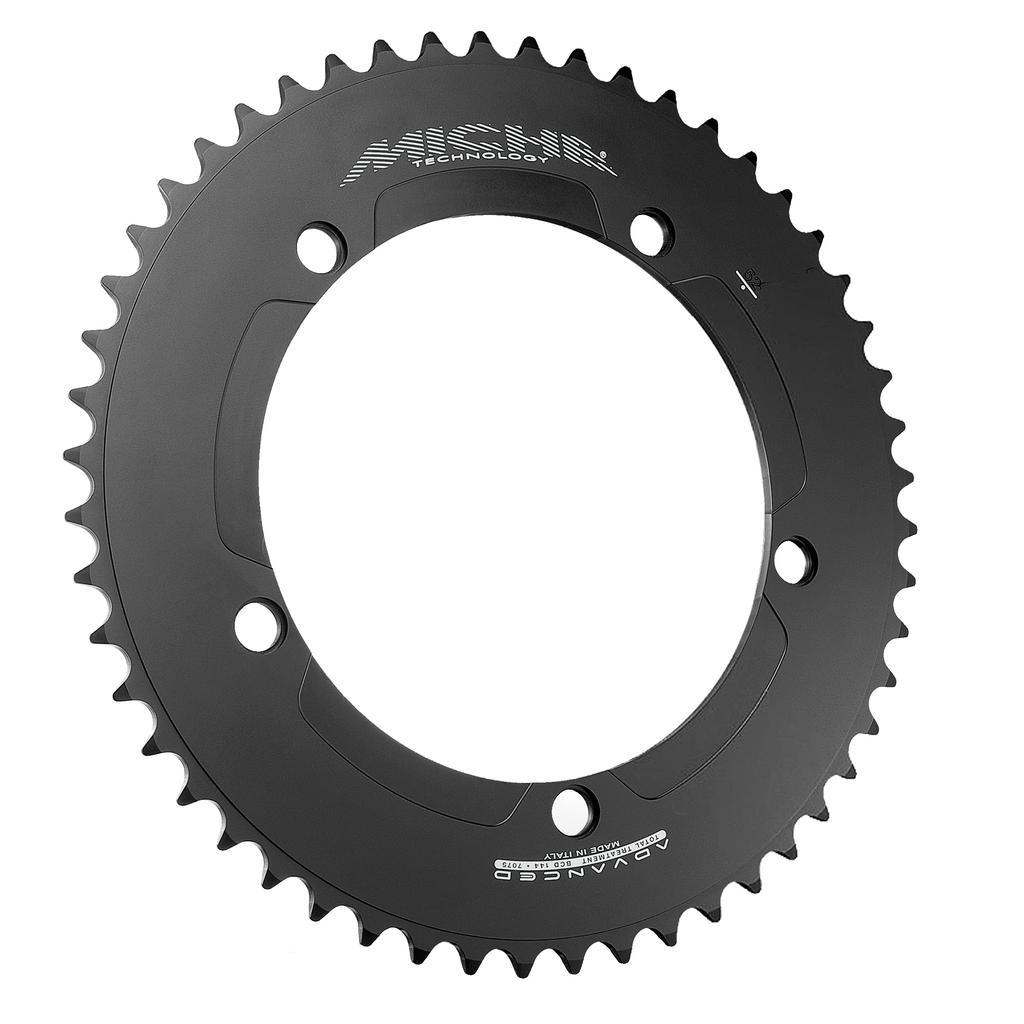 MICHE Advanced Pista Track Black Chainring, 50T,