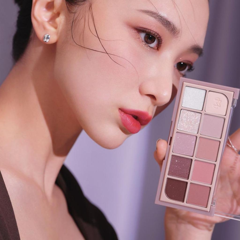 Schal Moment Lidschattenpalette Moment Koreanische Kosmetik mude. 04/Flieder