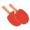 Ping Pong Paddle Handshake Set Table Tennis Paddle Kit Pack of 2 Rackets 3 Table Tennis Balls