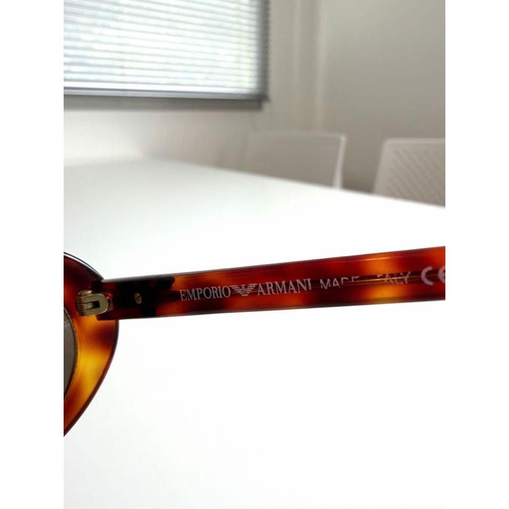 Used EMPORIO ARMANI Sunglasses Tortoiseshell Oval