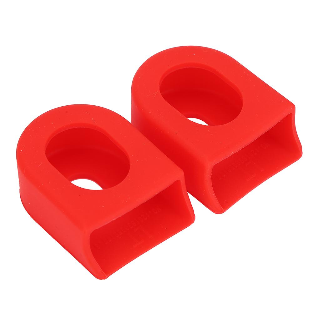1 Pair 2 pcs Crank Arm Protective Soft Cover Sleeves Boots Bike Gear Set Accessory