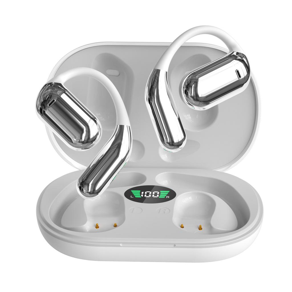 OWS Earless Bluetooth Headphones Wireless Ultra-long Life Noise-cancelling Earphone Sports Music Headphones