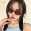 Vintage Oval Sunglasses for Women Trendy Punk Style Frame Shades Luxury Designer Fashion UV400 Protection Eyewear