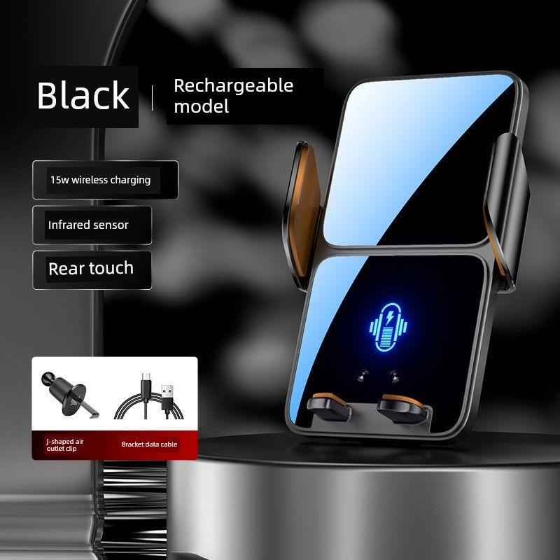 New Arrival 2025 Infrared Sensor with Wireless Charger Mobile Navigation Car Supplies on-Board Bracket