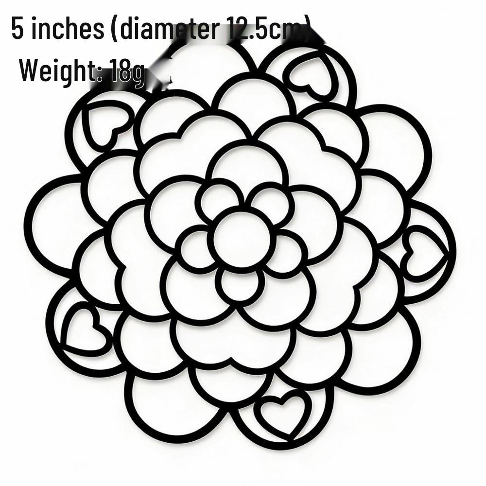 Foldable Metal Laser-Cut Floral Arrangement Grid – Trending Flower Arranging Aid