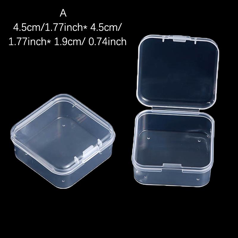 

Коробка для хранения дизайна ногтей, органайзер разного размера для пудры для ногтей, подвески с блестками, многофункциональная коробка для ногтей, 7 стилей