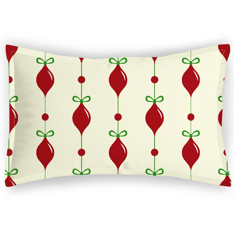 

Holiday Printed Pillowcase Christmas Series Digital Printed Holiday Atmosphere Children s Pillowcase Polyester Pillowcase 30 * 50/115g satin