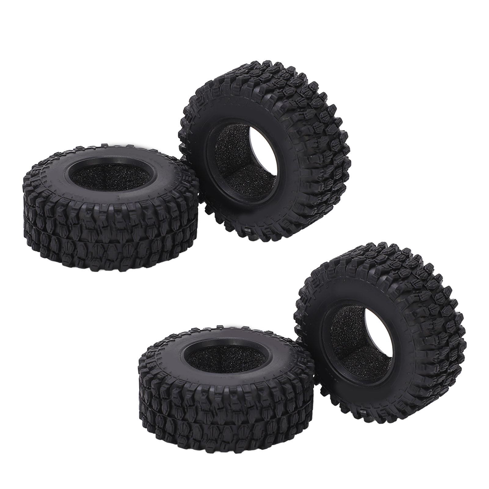 

4 шт. RC Колесо Гума Шина 51 мм Діаметр для Axial SCX24 124 Радіокеровані Машини