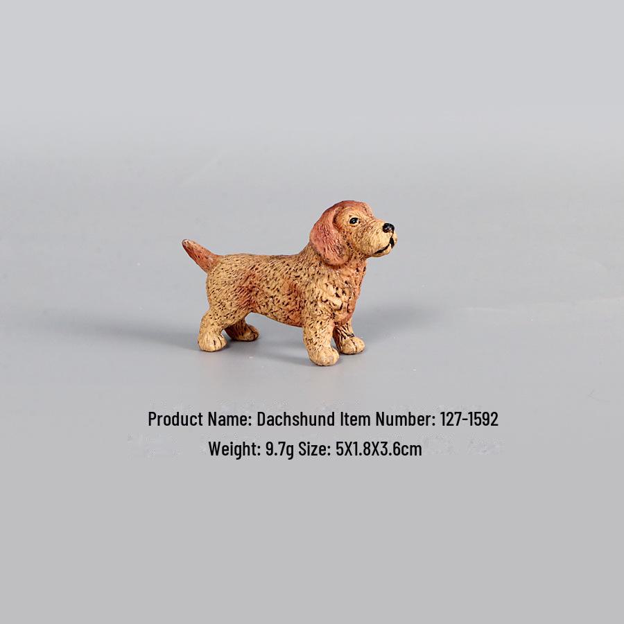 "Simulation Dog Models: Golden Retriever, Bulldog, Shepherd, Corgi, Shiba Inu Collection"
