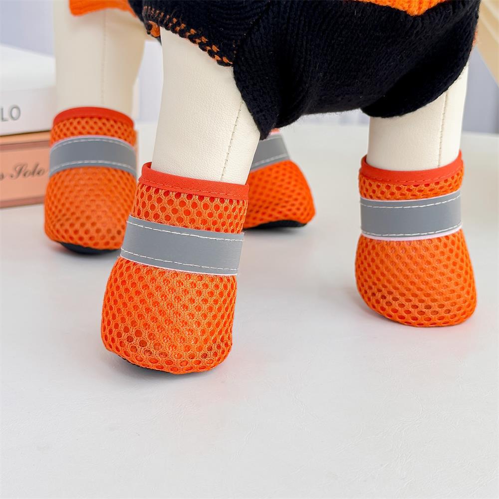 Mini Summer Non-Slip Pet Shoes - Breathable and Secure for Dogs and Cats