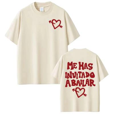 2026 Rapper Dani Fernandez Grafiche Moda T-shirt Uomo Donna T-shirt di Alta Qualità Estive Cotone Casual Oversize Streetwear