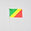 Republic of the Congo 10pieces of 14*21cm hand-waving flags