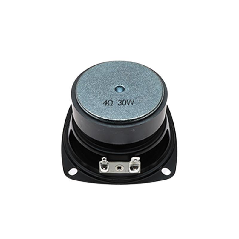 

3-inch 79mm 4 Ohms 30W External Magnet Cloth Edge Paper Cap Full-Range Speaker Bluetooth Speaker One Size чёрный