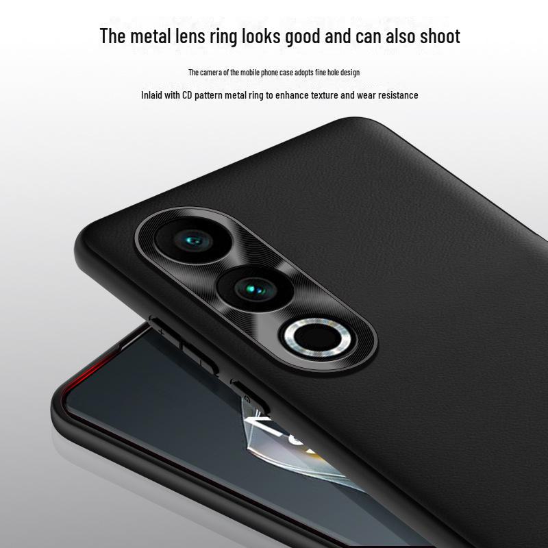 OnePlus Ace3V Liquid Leather Case: Anti-Fall & Anti-Fouling Protective Cover.