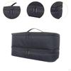 Hair Dryer Bag Double Layer Portable Storage Carrying Case for Travel Bathroom Nozzle