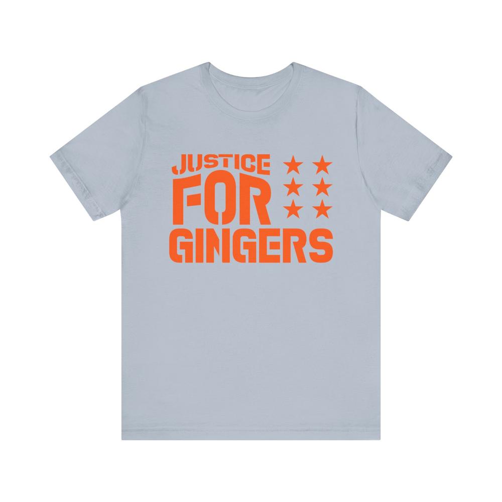Gingers TShirt Justice For Ginger Tshirt Irish TShirt Irish Ginger TShirt S