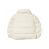 New MLB New York Yankees Down Jackets Women's Ivory White 3FDJW0216-50IVS