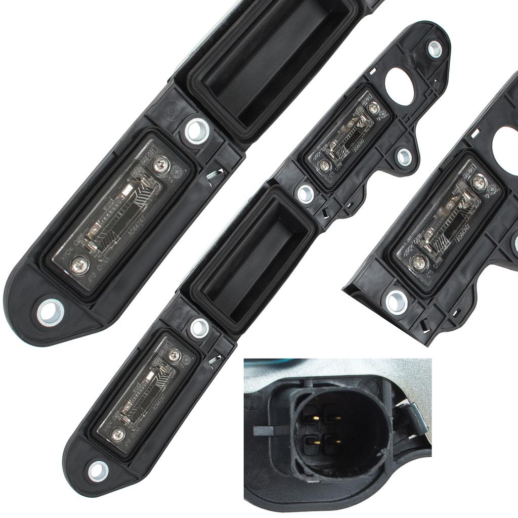 VW Golf Plus 05-09 license plate light cover with tailgate opening microswitch