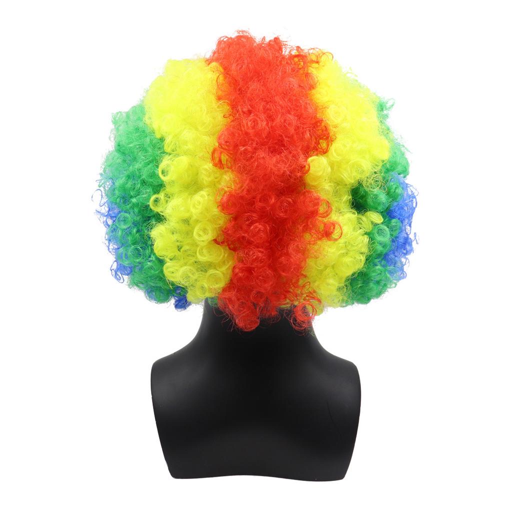 Halloween bar party clown costume props, funny clown mask, scary clown headgear