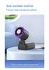 Compact Foldable USB Rechargeable Fan with High-Speed Turbine & Digital Display