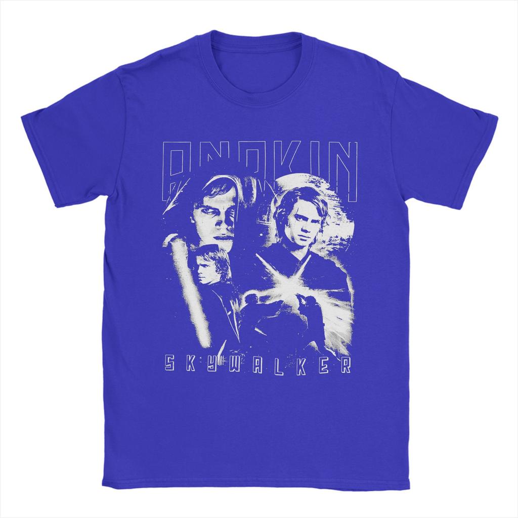 Anakin Skywalker T Shirt for Men Pure Cotton Casual T-Shirt O Neck  Tees Short Sleeve Clothing Plus Size