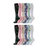 6 Pairs Sport Socks Soft Breathable Non-Slip Compression Socks Functional Support Calf Stockings Exercise Yoga Daily Wear