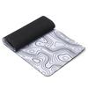 Office Non-Slip Line Pattern White Black Desk Pad Mouse Pad Mice Mat