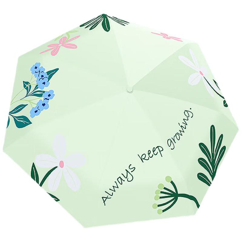 Paradise Five-Fold Pocket Sun/Rain Capsule Umbrella