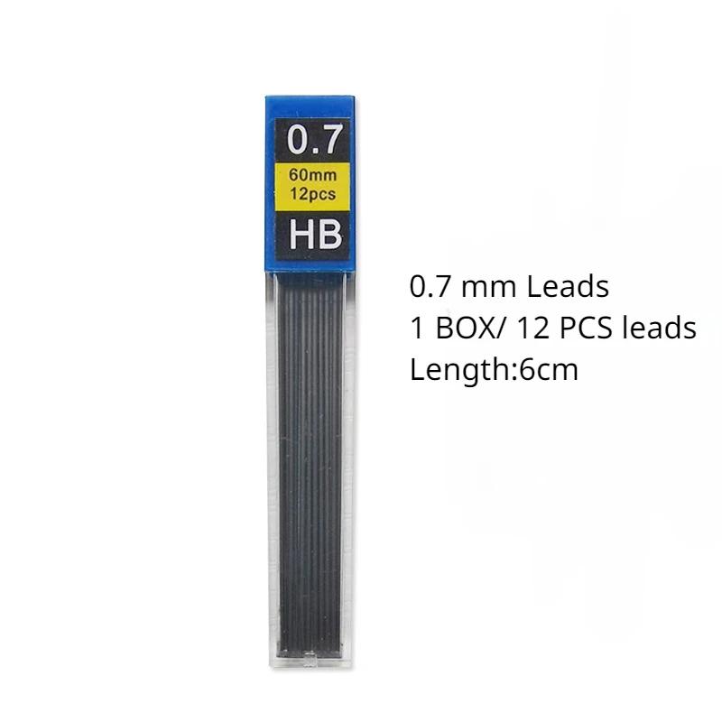 0.3 0.5 0.7 0.9 1.3 2.0mm HB Replacement Refill Leads Refill for Mechanical Pencil Automatic Pencils Stationery School Supplies