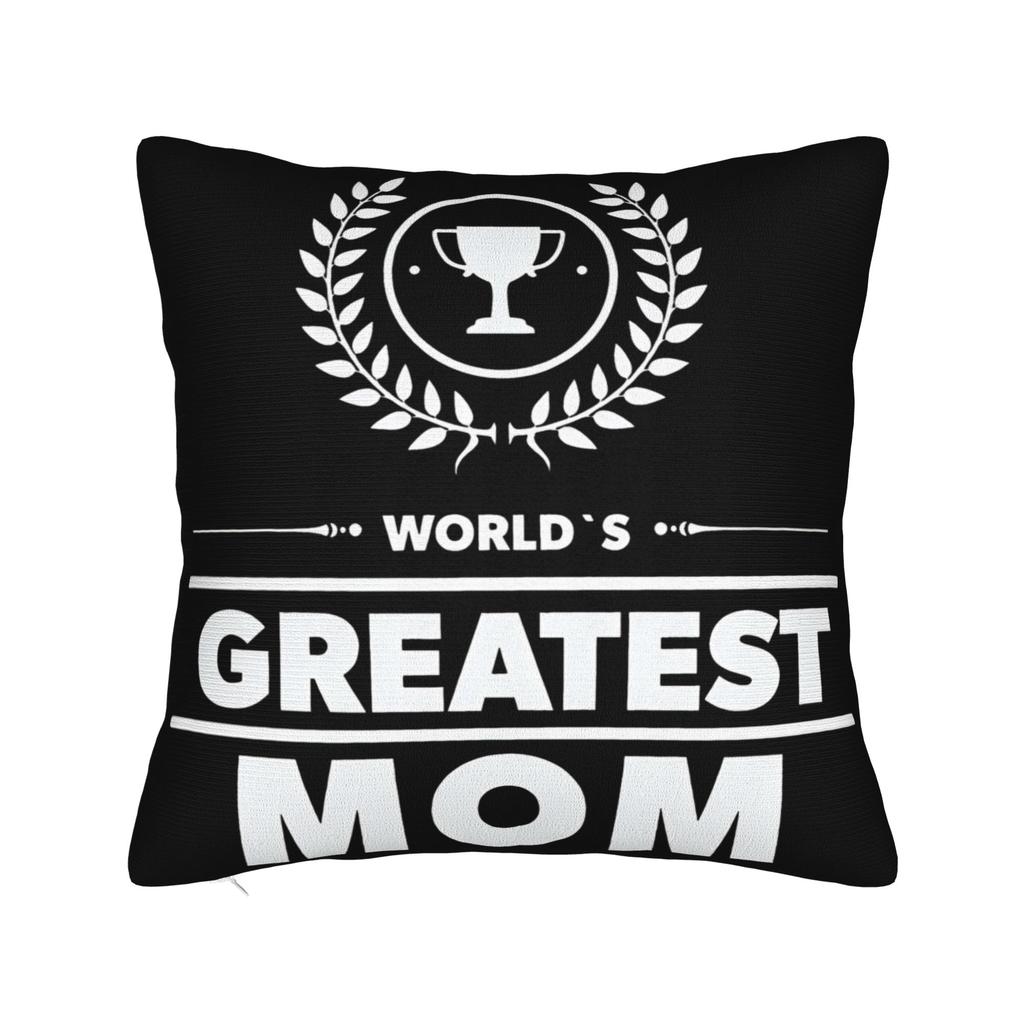 Decorative Pillow Covers Happy Mother'S Day Merch Home Throw Pillow Case Cover Zippered Multi Size