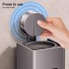 Suction Cup Design Suction Cup Toilet Brush No Punching Drain Box Toilet Brush Storage Rack Wall Mounted Household Use