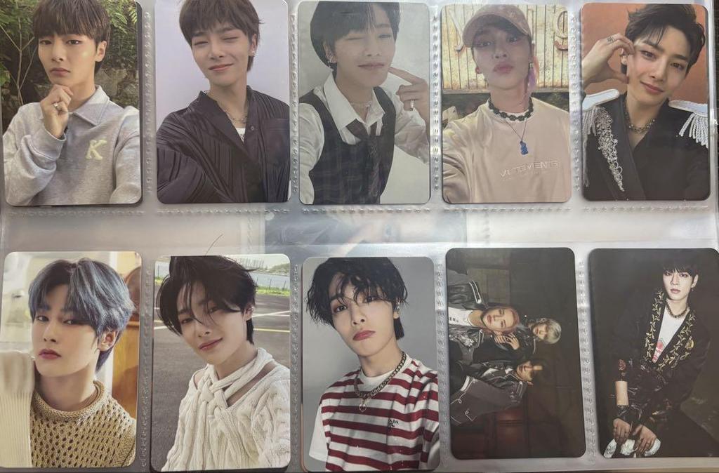 [USED] Stray Kids I.N Seungmin Hyunjin Felix Reno Trading Cards
