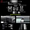 For ZEEKR 9X 2026 TPU Navigation Dashboard Gear Center Console Pre Cut Car Interior Repair Protective Film Anti-scratch Sticker