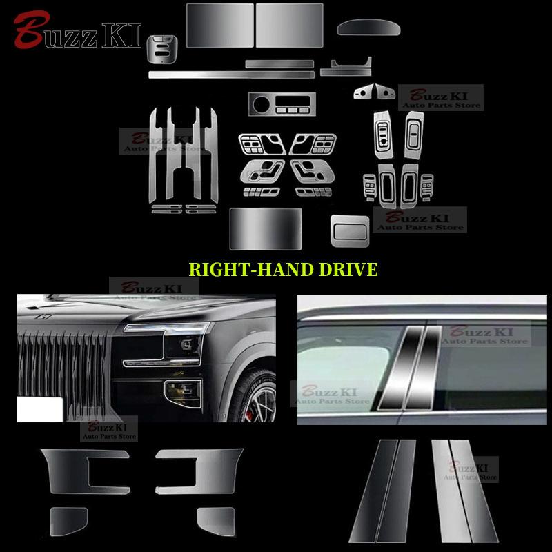 For ZEEKR 9X 2026 TPU Navigation Dashboard Gear Center Console Pre Cut Car Interior Repair Protective Film Anti-scratch Sticker