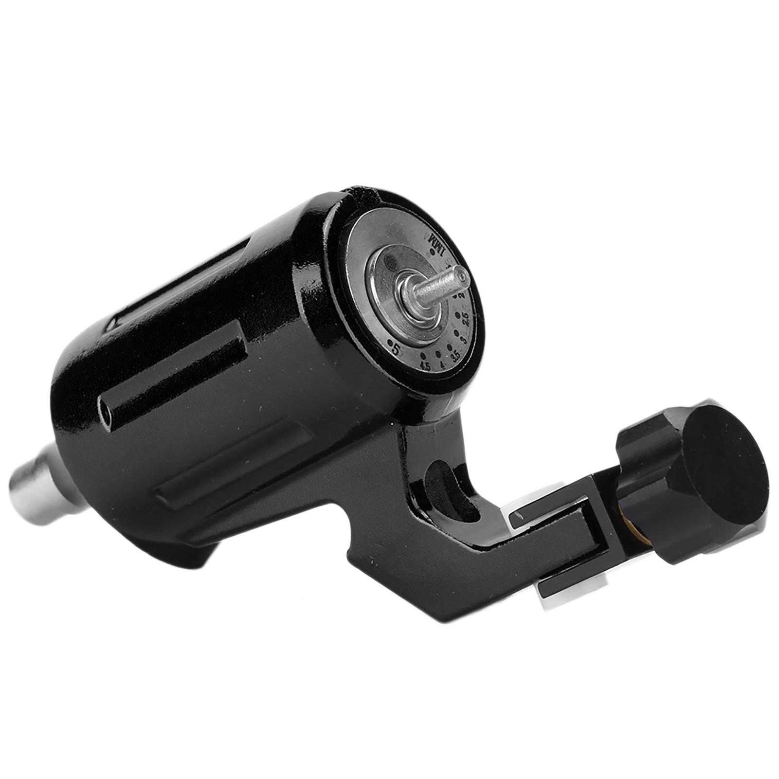 

Регулируемая мощная моторная тату-машинка с линейным шейдером, тату-машинка с интерфейсом RCA, золото чёрный