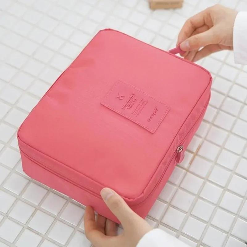 Waterproof Makeup Bag for Women, Female Toiletries Organizer, Outdoor Girl Storage and Make - up Case
