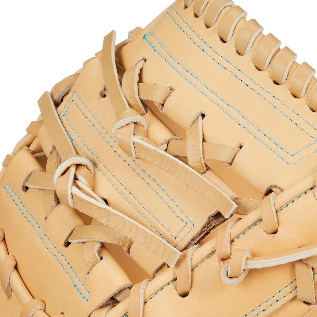 ZETT Softball First Mitt Zero One Stage for First Basemen Pastel Brown for Right Throwers BJFB71513S Boys' (3200)