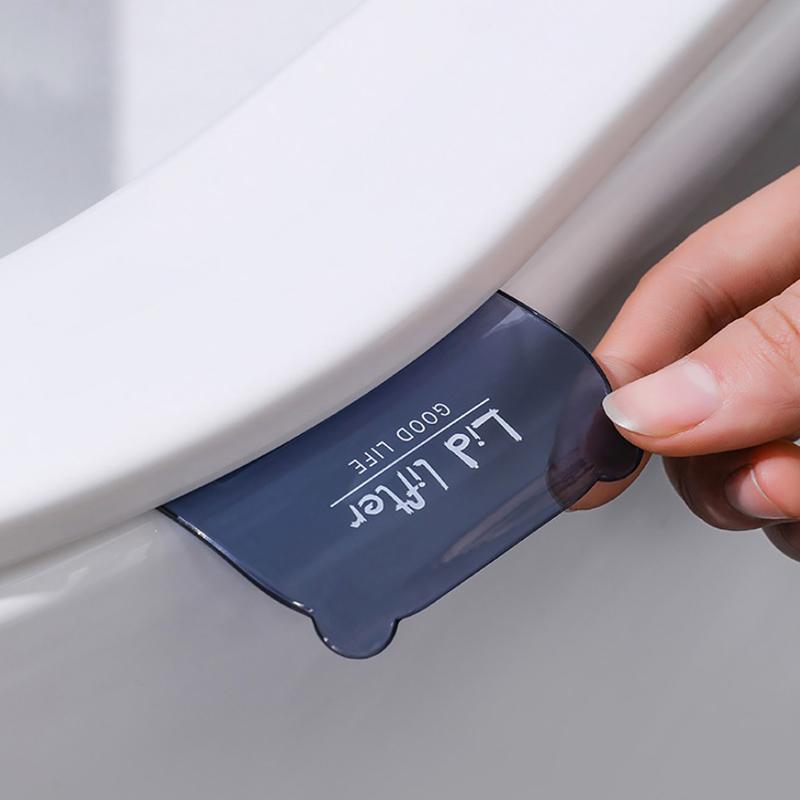 Lève-siège de toilette nordique Dispositif de levage de toilette Poignée de couvercle de toilette Accès WC