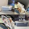 Cartoon Sailboat Pencil Case With Corduroy Material For Students Storage Organizer