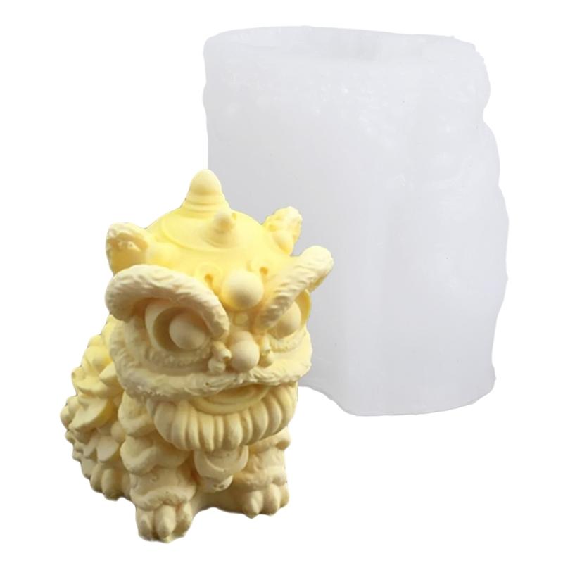 

3D Lion Silicone Pastries Molds for Mousse Cake Dessert Baking Treat Molds for Puddings Pastry Jellies and Soap Making