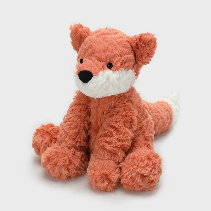 Adorable Stuffed Animals Plush Toy Cartoon Sheep Fox Monkey Cat Pig Hippo Dinosaur Pillow Nap Sleep Bed Cushion Creative Gift