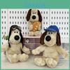 Wallace And Gromit Duck Tongue Hat And Motorcycle Hat Puppy Plush Doll For Car And Backpack Decoration