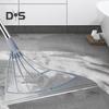 Silicone Broom Set Floor Cleaning Rubber Broom Multifunctional Broom Sweeper Ergonomic Design 45 Degree Bevel Broom