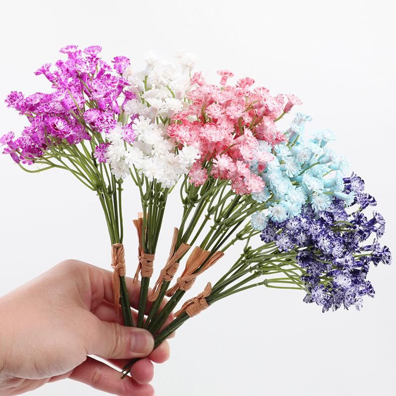 Künstlicher Blumenstrauß voller Sterne, künstliche Blumen, Heimdekoration, Hochzeitsblumendekoration, Shooting-Requisiten