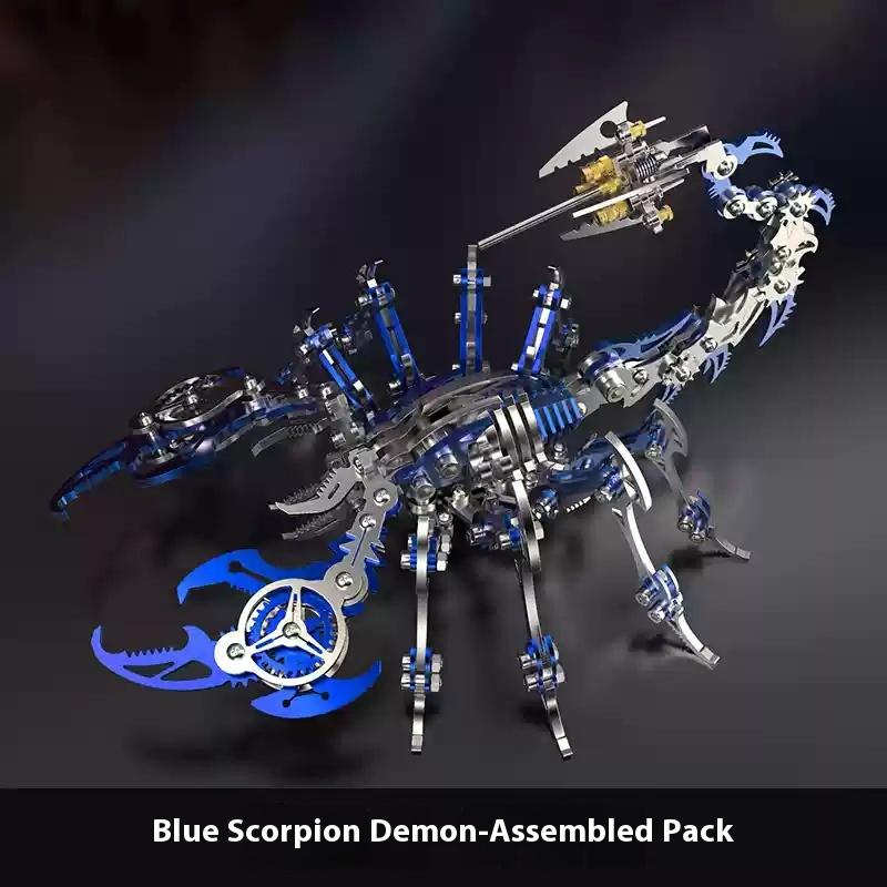 Limited Edition Scorpion King Diy Handmade Metal 3d Metal Animal Puzzle Assembly Model Puzzle Toy Boy Birthday Gift